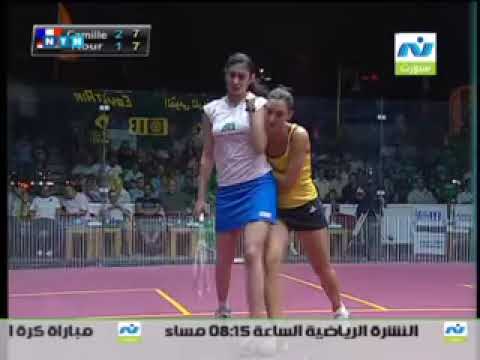 Nour el Sherbini vs Camille Serme final game Hurghada 2010