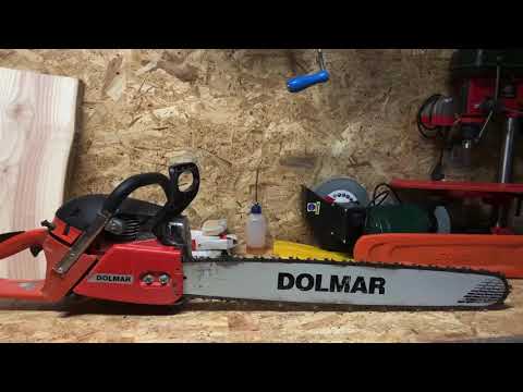 First Cut DOLMAR PS 7910 mit 130cm Schiene im Sägewerk