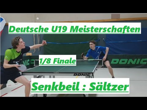 U19 DM 2023 [1/8 Fianle] | Mentale Stärke und etwas Glück🙈 V.Senkbeil(2172TTR) : T.Sältzer(2150TTR)
