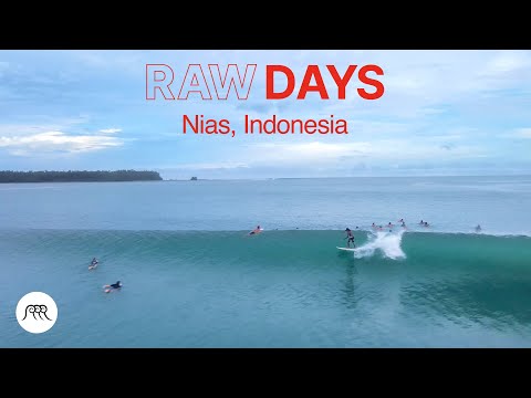 RAW DAYS | Dreamy & glassy waves at Nias Pro 2022 | Free surf session