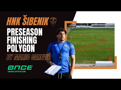 HNK Sibenik preseason finishing polygon by Mario Carevic