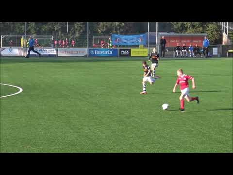 2021, okt 9 SML JO14 1 tegen DVOV JO14 1 1e helft