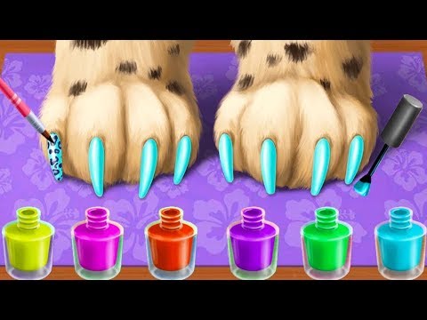 Fun Care Kids Games - Jungle Animal Hair Salon - Wild Pets Haircut & Style Makeover Games For Kids