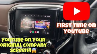 Playing YouTube videos on ScorpioN original Screen🔥😱| Playing Video on