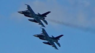 築城基地航空祭2025　第6飛行隊F-2模擬空対地射爆撃
