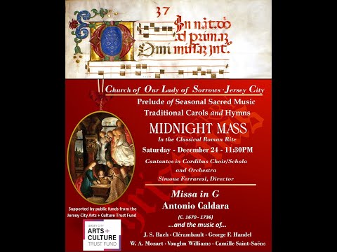 Antonio Caldara, Missa in G Major - Cantantes in Cordibus - Christmas Midnight Mass 2022