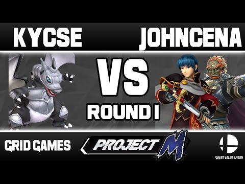 [PM 3.6] Kycse (Charizard) VS John Cena (Marth/Ganondorf) | Grid Weekly Round 3