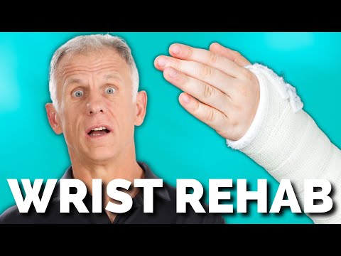 Broken Wrist Exercises after taking off cast (wrist & forearm)