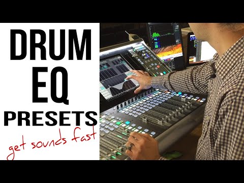 Drum EQ Techniques | Drum EQ Live Presets for Fast Drum Sounds