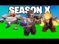 USING EVERY SEASON X KIT in Roblox Bedwars.. *NEW UPDATE*