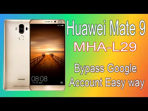 How to Unlock Huawei Mate 9 by bypass google account