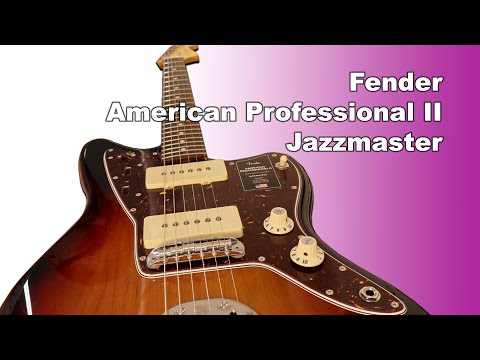 Fender American Pro II Jazzmaster Setup and Overview #fender #fenderjazzmaster