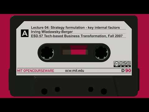 Strategy Formulation: Key Internal Factors