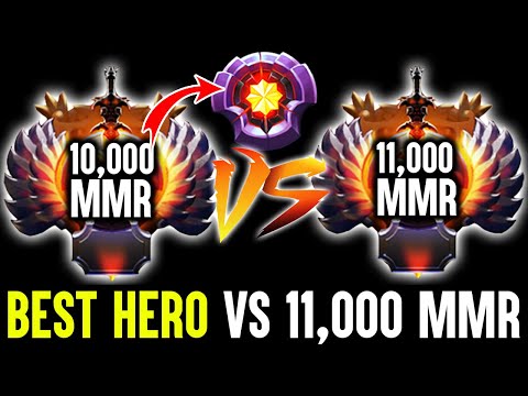 10,000 MMR Picked Best Hero vs 11,000 MMR Beast - Crazy Wombo Combo Disaster Game Dota 2