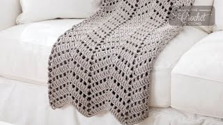 Crochet Wave - Spaced Ripples Stitch