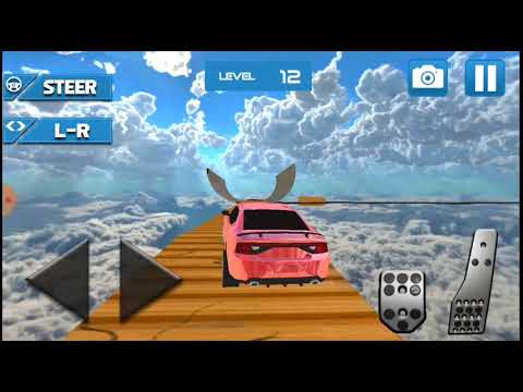 impossible tracks car mountain climb stunts leaves 12