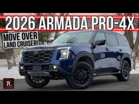The Better Land Cruiser?! | 2026 Nissan Armada Pro-4X Detailed Review