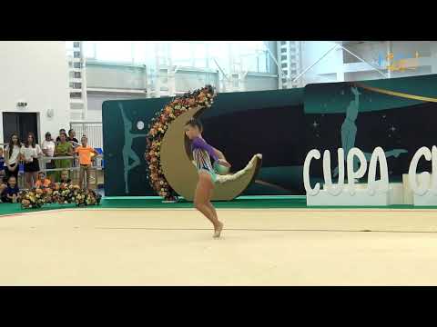 Dan  Sara ACS Ritmic Aly Gym Junioare III Ball 🌙Cupa Ghimbav – Ediția V   2025 ✨