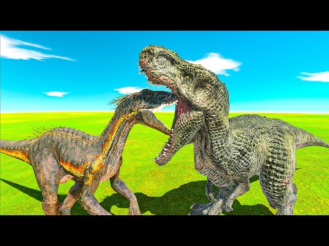Indoraptor vs All Dinosaurs Carnivore ARBS Dinosaur Battles