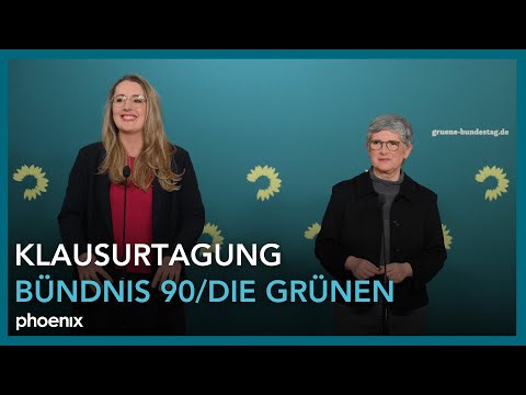 Klausur B'90/Grüne mit Fraktionsvorsitzenden Katharina Dröge und Britta Haßelmann