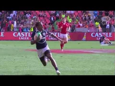 Carlin Isles 80m Try vs Wales