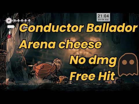 【Hollow Knight: Silksong】Conductor Ballador Arena cheese