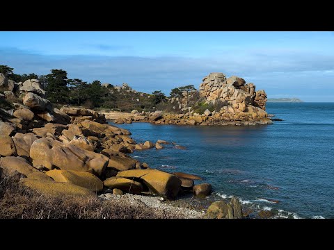 The Pink Granite Coast in Brittany 🪨 Sentier des douaniers - Ploumanac'h - Perros-Guirec - Trégastel