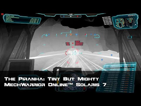 The Piranha: Tiny But Mighty | MechWarrior Online™ Solaris 7