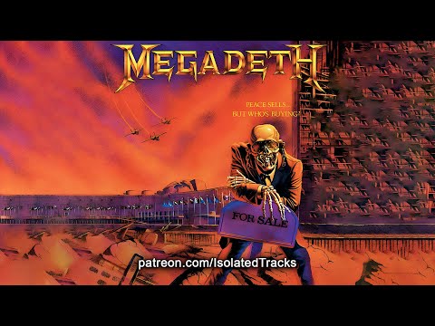 Megadeth - Peace Sells (Guitar Backing Track)