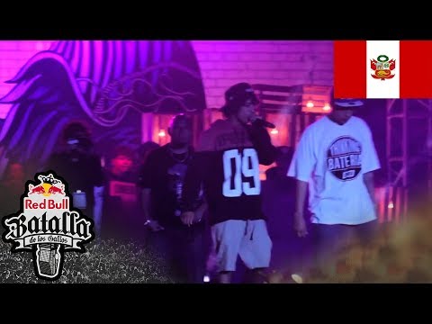 CARLITOS vs RACKY - Semifinal: Final Nacional Perú 2014 | Red Bull Batalla de los Gallos