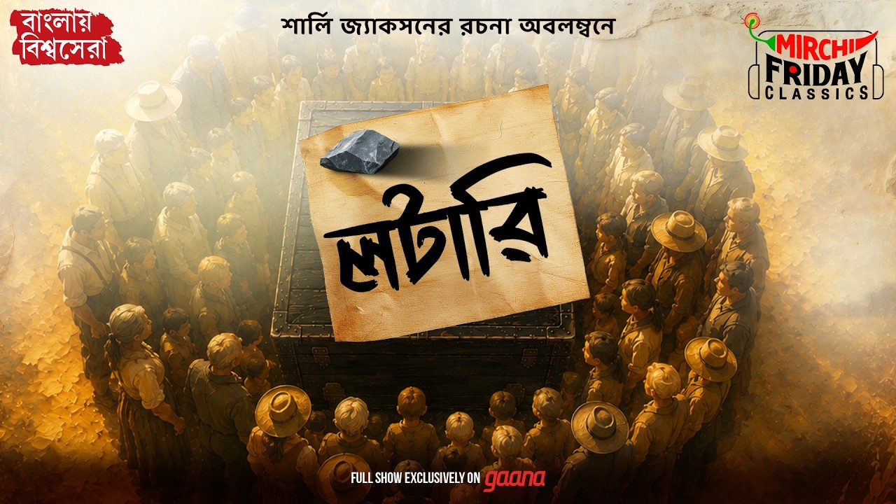 The Lottery |  Shirley Jackson | World Classics | Friday Classics | Mirchi Bangla Audio Story