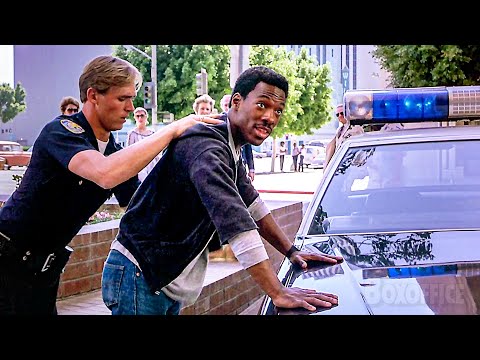 Eddie Murphy trolls the police (Beverly Hills Cop Best Scenes) 🌀 4K