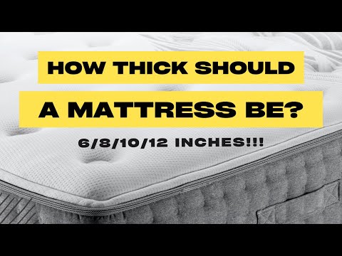 A Complete Mattress Thickness Buying Guide India | How to Choose the Right Mattress Thickness?