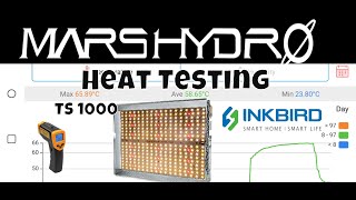 Mars Hydro TS 1000 Heat testing How Hot Does it Get?