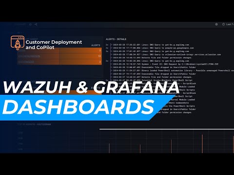 Wazuh Dashboards in Grafana & Customer Provisioning in CoPilot!