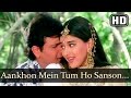 Aankhon Mein Tum Ho Aag 1994 Govinda Sonali Bendre Kumar Sanu Bollywood Songs Filmigaane