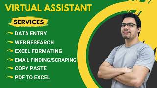Expert Virtual Assistant: Web Research, Data Entry & PDF Conversion
