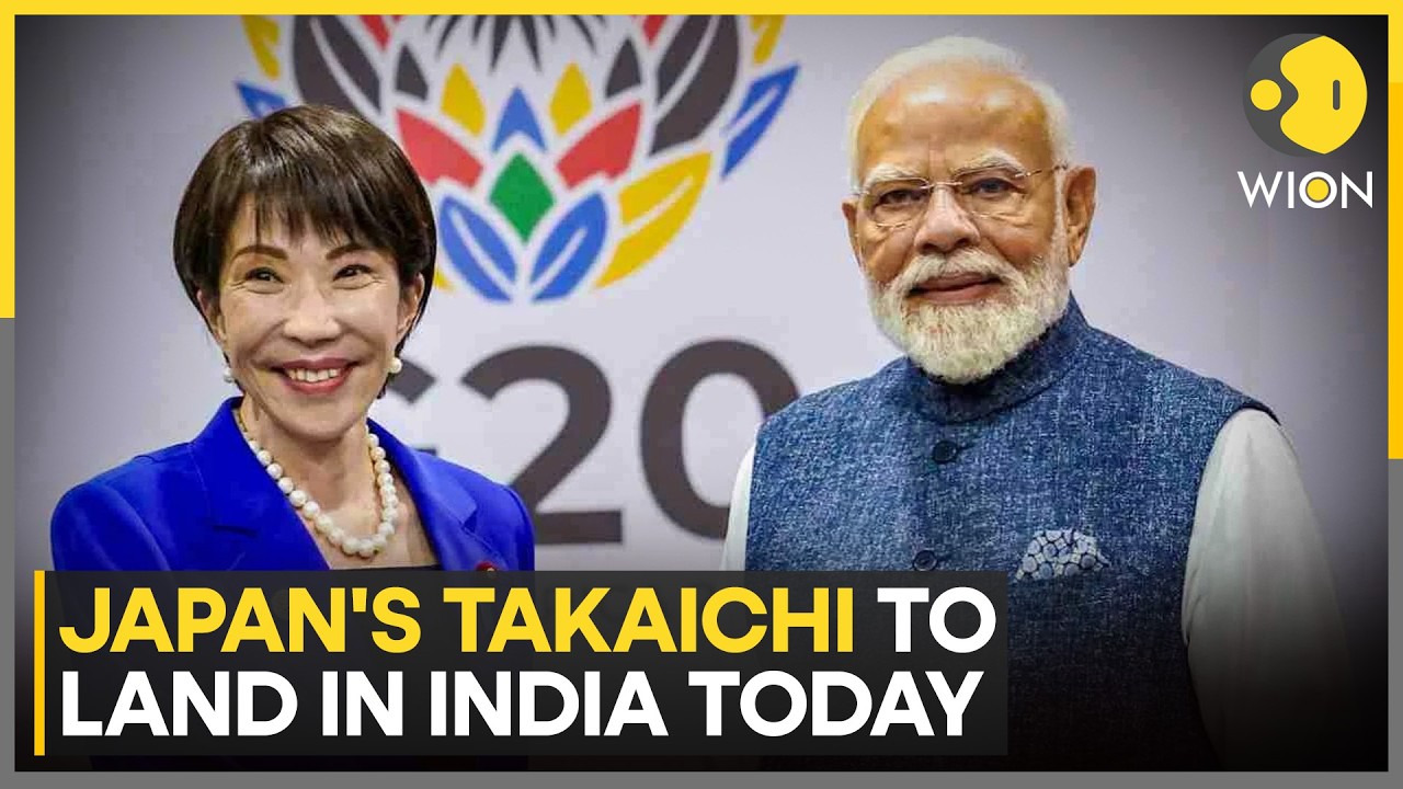 India-Japan Summit: Japan's PM Sanae Takaichi To Land In India Today | WION World News