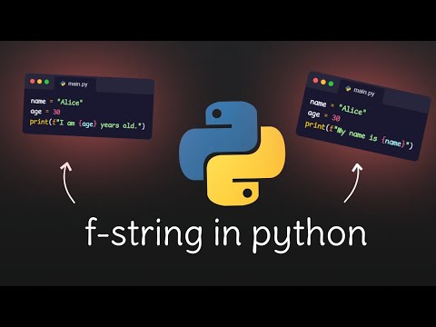 f-string in python | python for beginners