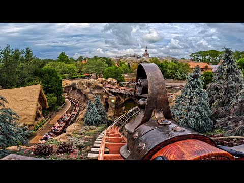 Seven Dwarfs Mine Train Roller Coaster Ride  2025 - Magic Kingdom, Walt Disney World [4K POV]