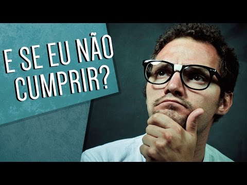 ACORDOS ESPIRITUAIS - E SE EU NÃO QUISER CUMPRIR?