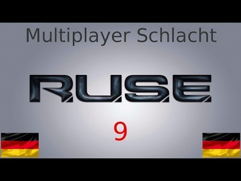 RUSE Multiplayer Schlacht Nr. 9a auf der Karte Verrat 2v2v2v2 als Deutschland und Japan (Deutsch)