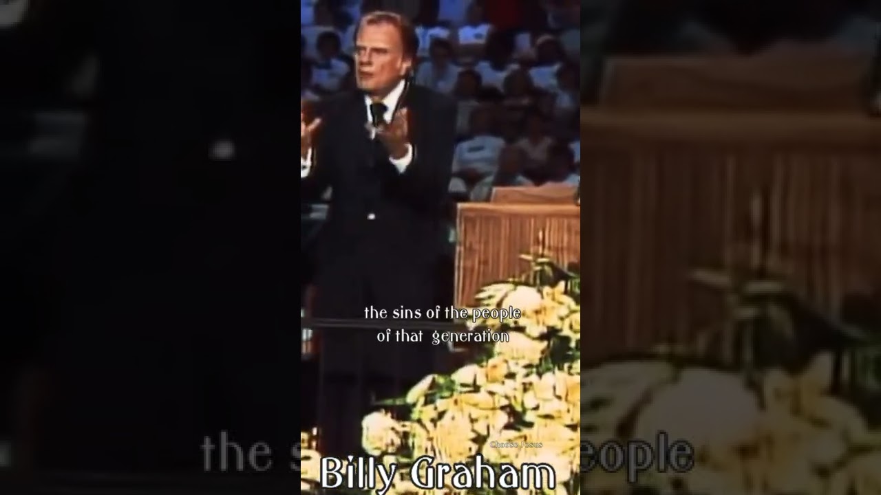 Jesus became the most sinful man that ever lived. #shorts #billygraham #joy