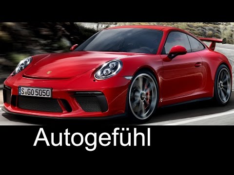 Porsche 911 GT3 4,0 N/A 500 hp Facelift Preview Sound, Racetrack, Exterior  - Autogefühl