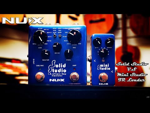 NUX Mini Studio V.S Solid Studio test by Jimmy Lin (No talking)