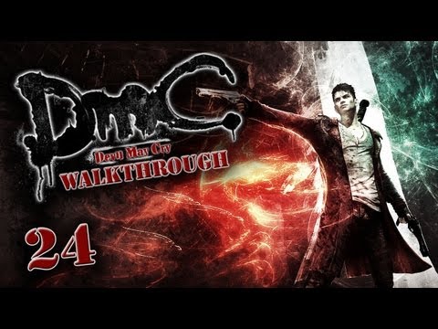 DmC (5) Walkthrough - Part 24 "Spinney Disc Puzzle!" / Gameplay (Xbox 360/PS3/PC)