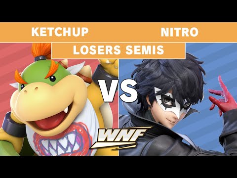 WNF EP9 - Ketchup (Bowser Jr ) Vs. Nitro (Joker) Losers Semi Finals - Smash Ultimate
