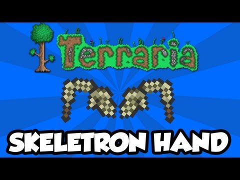 Terraria 1.2 - Skeletron Hand (New Terraria 1.2 Items)