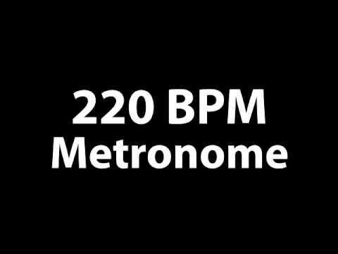 220 BPM Metronome Beat - MP3 Metronome