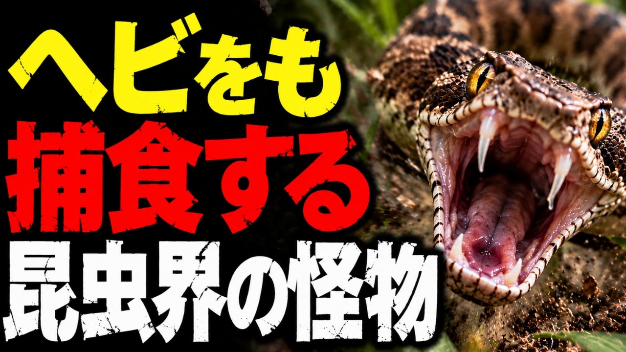 【驚異】日本を代表する強すぎる昆虫7選